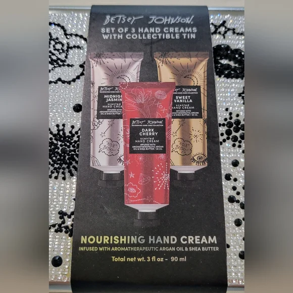 Betsy Johnson hand creams Collectible tin - Picture 2 of 8